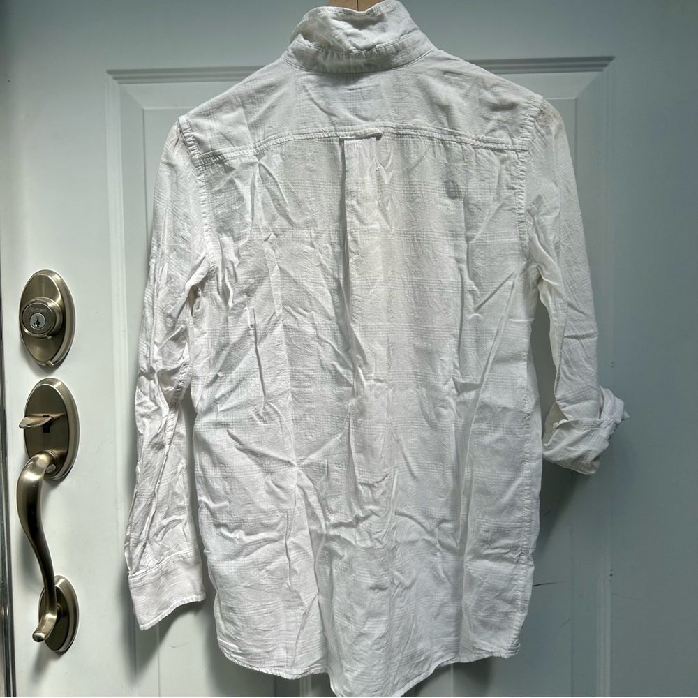 Banana Republic white button down - Picture 4 of 7
